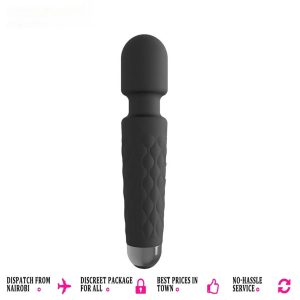 Massager Clit Masturbator Rechargeable Handhold Cordless Body AV Magic Vibrator Adult Sex Toys