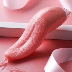 Rechargable tongue vibrator